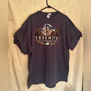 Brand new, never worn Yosemite T-shirt. Great T-shirt for the great outdoors!!